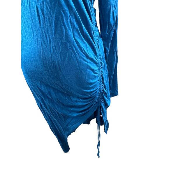 "VENUS" Jersey Summer Suit Cover Up Ruched Sleeves and Dress Size M Lightweight - Picture 3 of 10